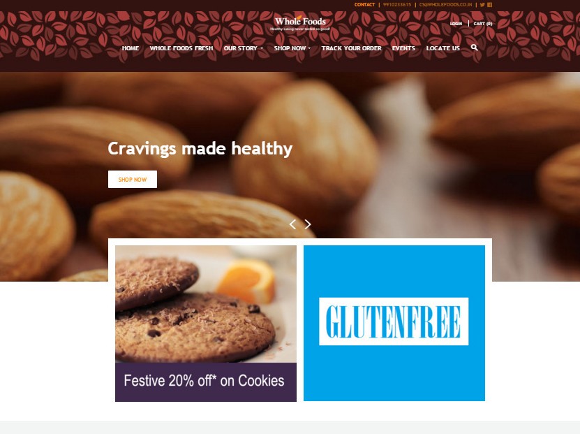 Whole Foods E-commerce Platform